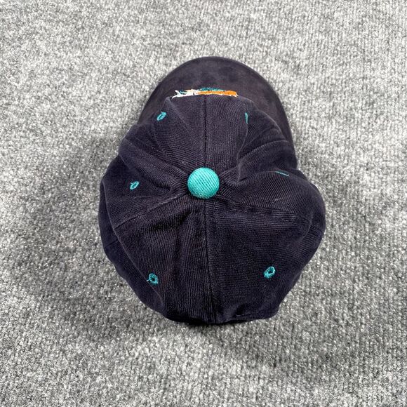 Vintage Miami Dolphins Mens Adjustable Strap Back NFL Football Hat Embroidered - Picture 3 of 8